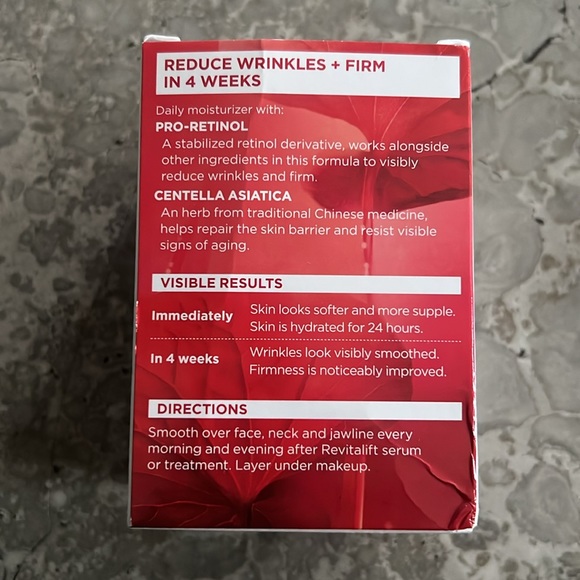 L’Oréal Paris Revitalift Anti-Wrinkle +Firming Moisturizer Pro-Retinol 1.7oz NEW - Picture 5 of 12